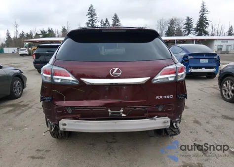 2013 Lexus Rx 350 из США, поврежденный, VIN 2T2BK1BA5DC175897